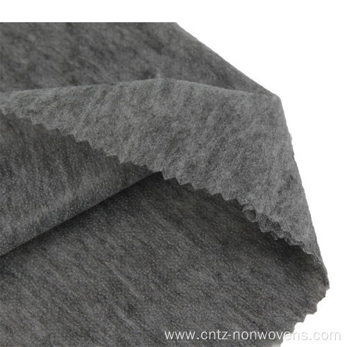 Nylon with polyester material nonwoven fusible interlinings